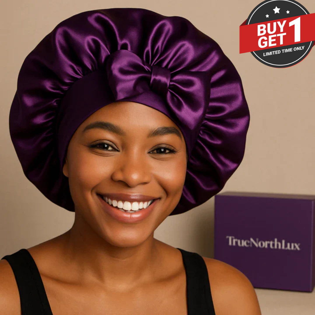 Protective Silk Hair Bonnet I Buy 1 Get 1 Free