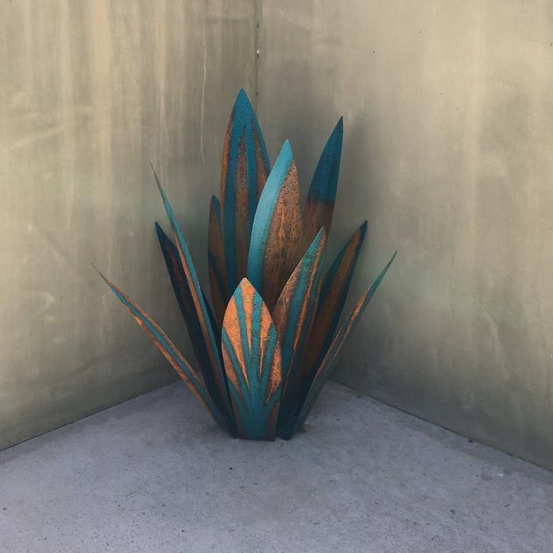 Rustic Radiant™ | Waterproof Eternal Agave Rustic Sculpture