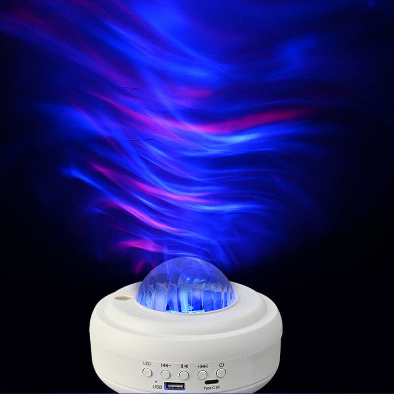 AuroraGlow™ | Northern Lights Projector with Bluetooth Speaker