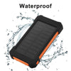 EcoCharge™ | Waterproof Solar Power Bank with LED Flashlight