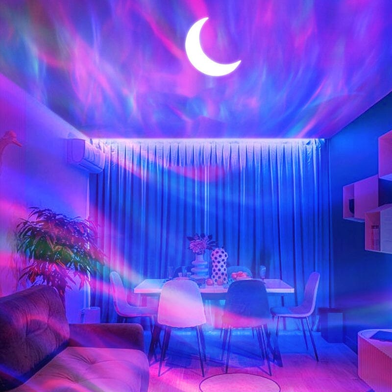 AuroraGlow™ | Northern Lights Projector with Bluetooth Speaker