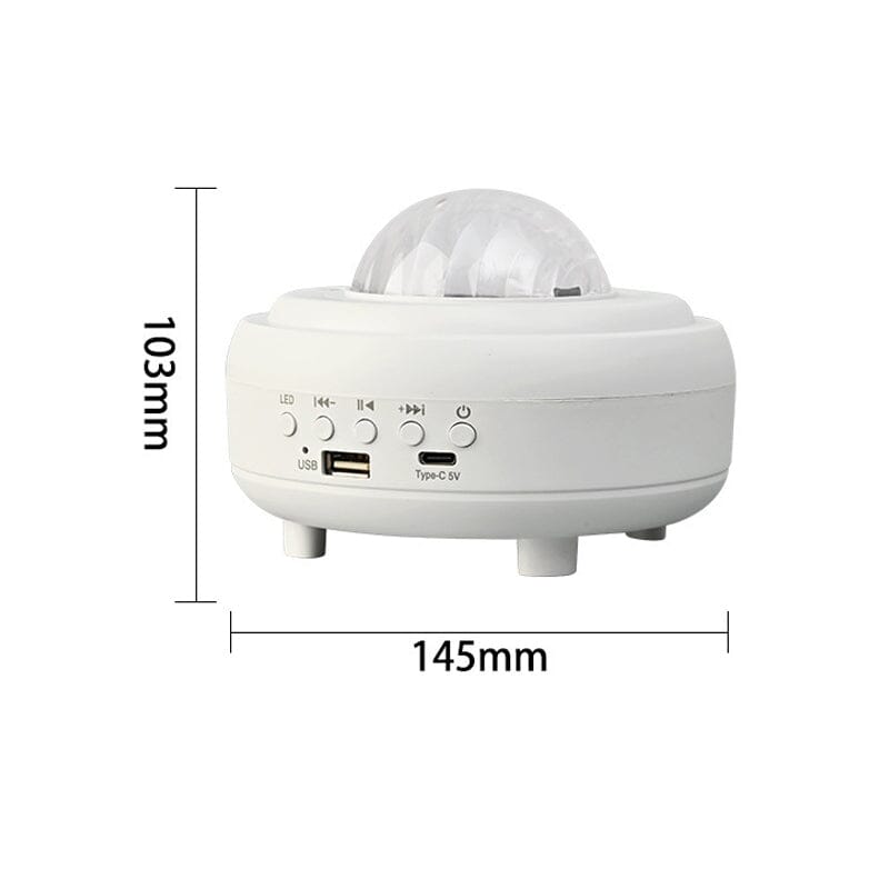 AuroraGlow™ | Northern Lights Projector with Bluetooth Speaker