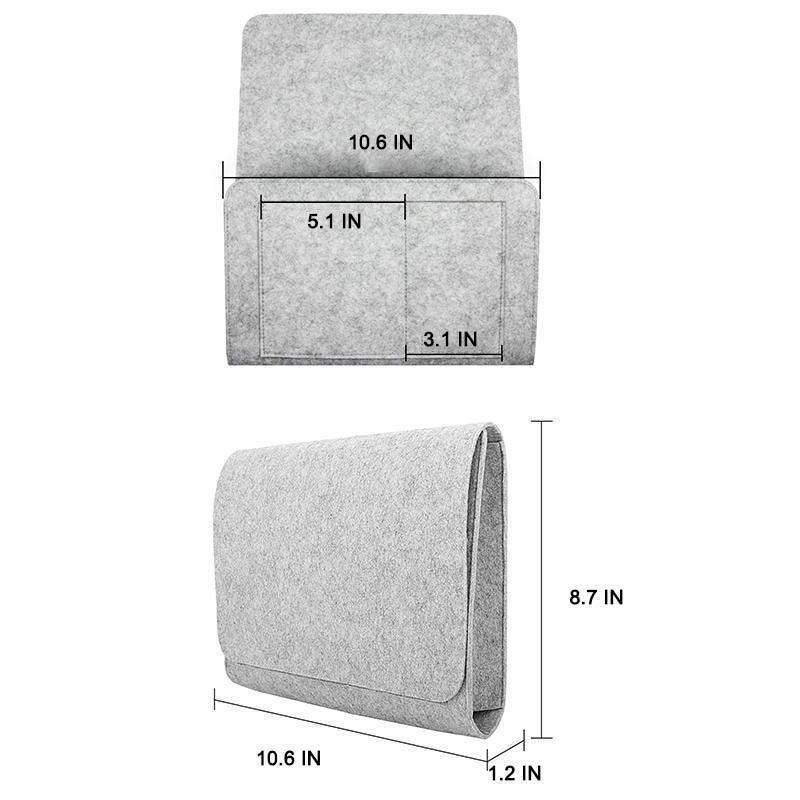 Easy Reach | Bedside Felt Organizer
