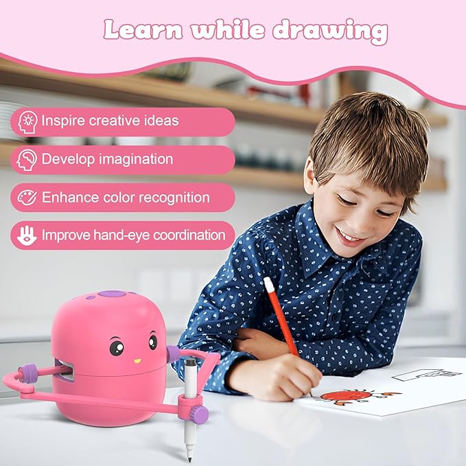 DrawBot™ – Interactive Smart Educational Drawing Robot for Kids | 50% OFF