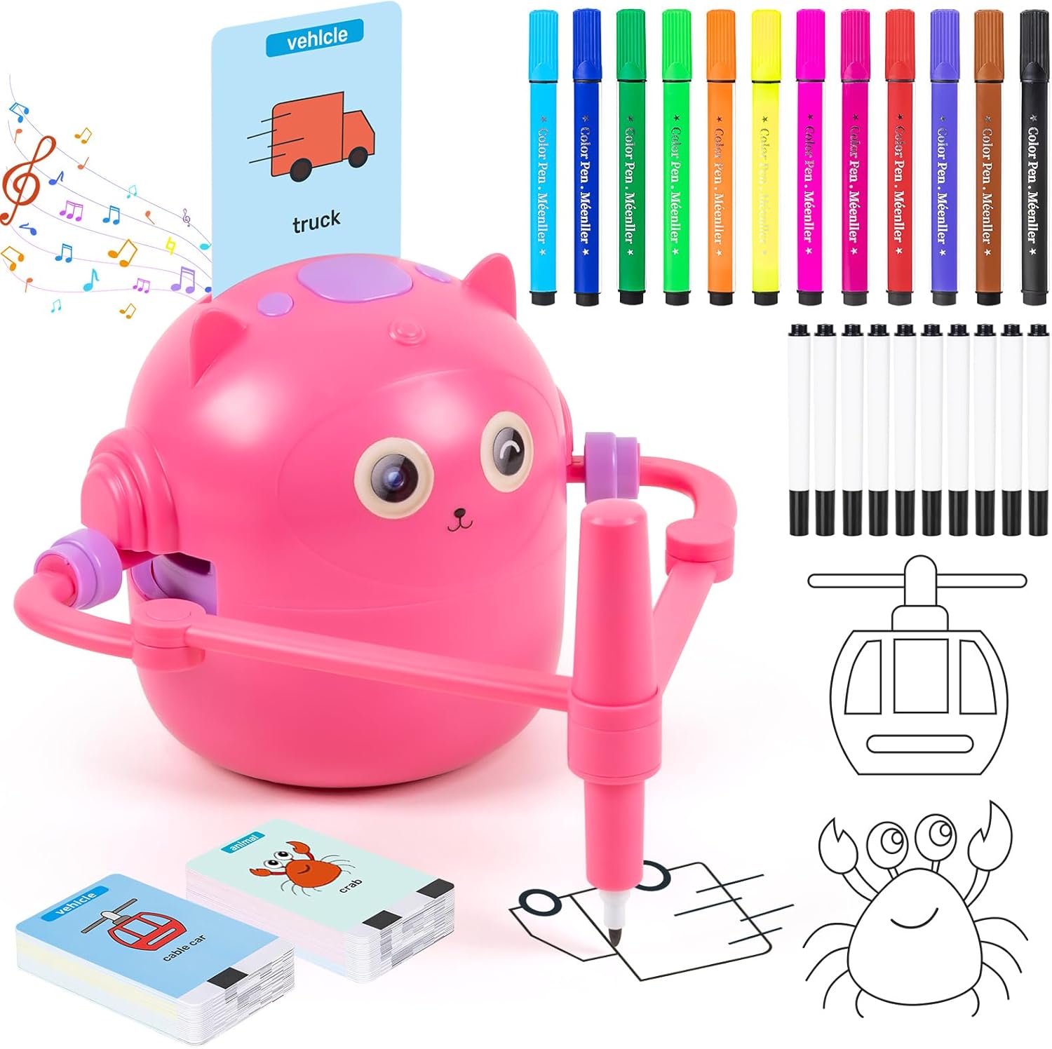 DrawBot™ – Interactive Smart Educational Drawing Robot for Kids | 50% OFF