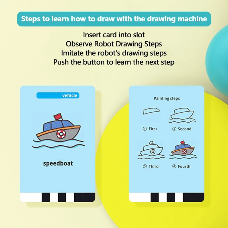 DrawBot™ – Interactive Smart Educational Drawing Robot for Kids | 50% OFF
