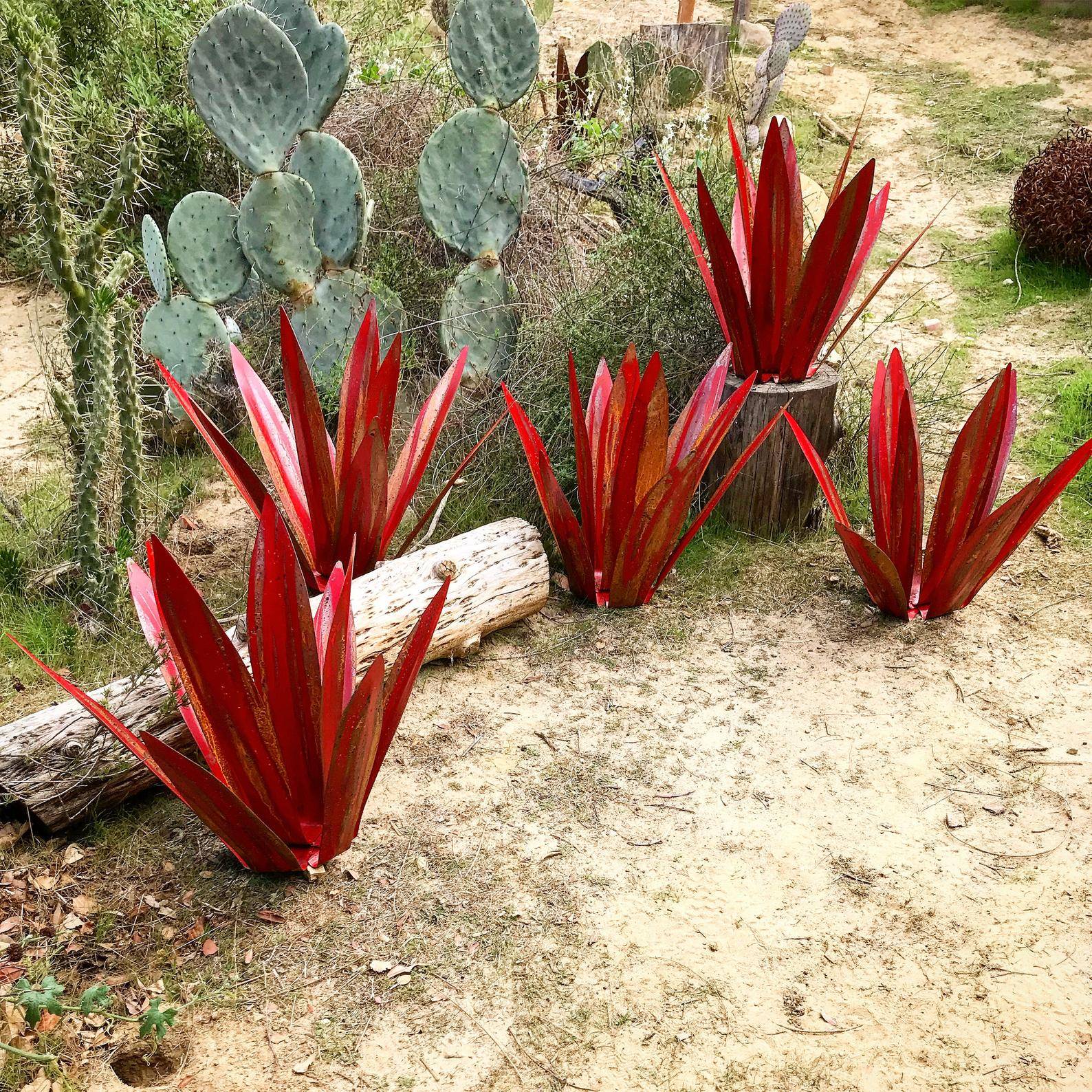 Rustic Radiant™ | Waterproof Eternal Agave Rustic Sculpture